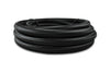 Vibrant -10 AN Black Nylon Braided Flex Hose w/ PTFE liner (10FT long) - Fabrication
