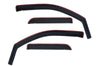 Westin 2004-2007 Chevy/GMC/Buick/Isuzu/Oldsmobile Rainier Wade In-Channel Wind Deflector 4pc - Smoke - Deflectors