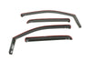 Westin 2007-2018 Toyota Tundra Crew Max Wade In-Channel Wind Deflector 4pc - Smoke - Deflectors
