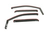 Westin 2007-2018 Toyota Tundra Crew Max Wade In-Channel Wind Deflector 4pc - Smoke - Deflectors