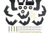 Westin 2020 Chevy Silverado 2500/3500 Crew Cab (6.5ft Bed) HDX W2W Nerf Step Bars - Textured Black - & Running Boards