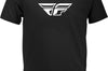 Fly Racing Youth F-wing Tee Red Ys - Black / Large - Gear