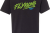 Fly Racing Youth Khaos Tee Grey Ys - Black / Medium