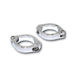 Cnc Fork Clamps 38 41mm Pair Chrome HIGHSIDER