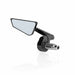 Cut Edge Bar End Mirror Universal Left Black Ea RIZOMA