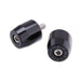 Bar Ends M6 Thread Pair Black Suz HIGHSIDER