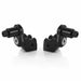 Eccesntric Footpeg Mount Kit Rider Adjust Black Pr RIZOMA