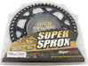 Rear Sprocket Aluminum 50t 520 Blk Kaw SUPERSPROX