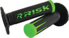 Fusion 2.0 Motorcycle Grips Green RISK RACING