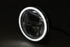 Headlight Type 7 Led 5 3/4" Black HIGHSIDER