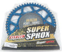 Rear Sprocket Aluminum 52t 520 Blu Yam SUPERSPROX